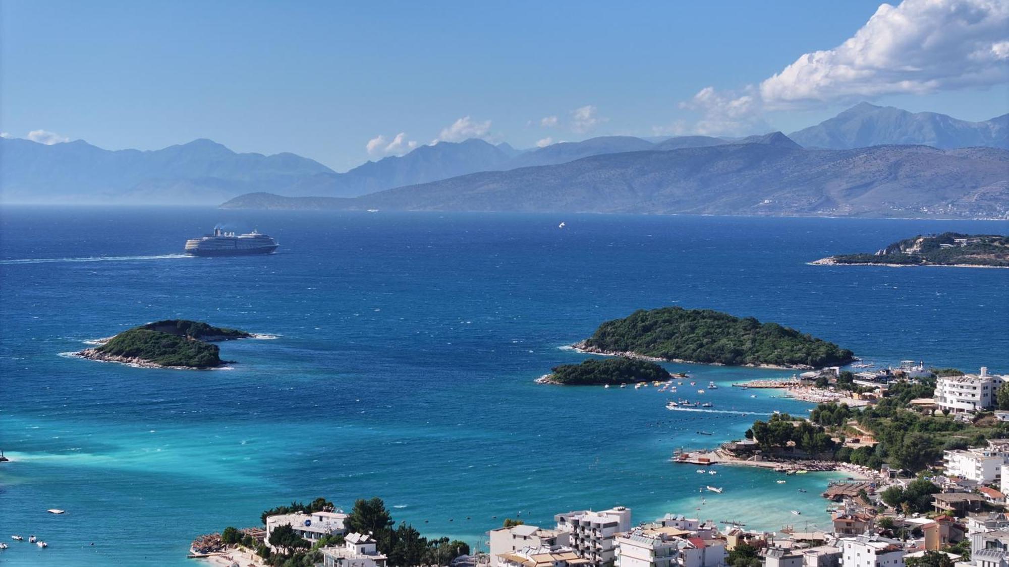 Villa Shpetimi Ksamil Esterno foto